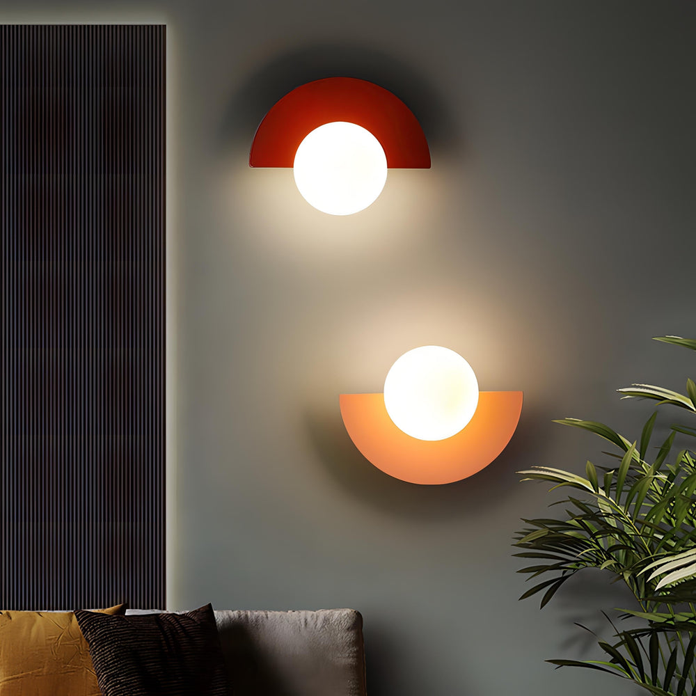 Wall Lamp - Lumina - Nordic Semicircle Design - LED Lighting Fixture