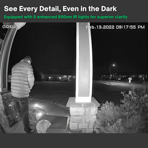 Smart Home | Video Doorbell Camera with HD Night Vision & Instant Alerts for Enhanced Home Security 2