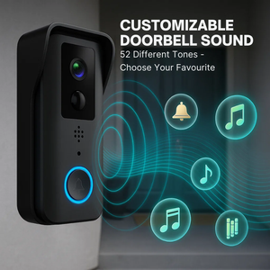 Smart Home | Video Doorbell Camera with HD Night Vision & Instant Alerts for Enhanced Home Security 7