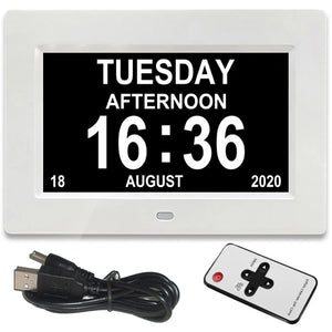 Smart LED Digital Clock with 12 Alarms & Multi-Language Support ? Perfect Reminder for Elders 6
