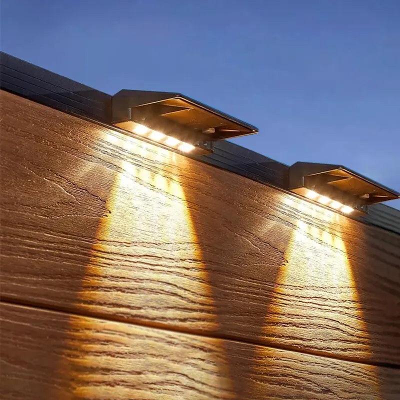 SolarLuxe | Bright Dual-Mode Solar Outdoor Wall Lantern 0