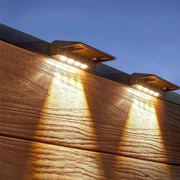 SolarLuxe | Bright Dual-Mode Solar Outdoor Wall Lantern 1