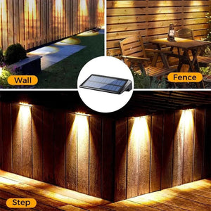 SolarLuxe | Bright Dual-Mode Solar Outdoor Wall Lantern 5