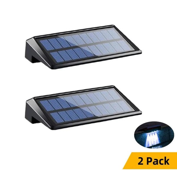 SolarLuxe | Bright Dual-Mode Solar Outdoor Wall Lantern 7