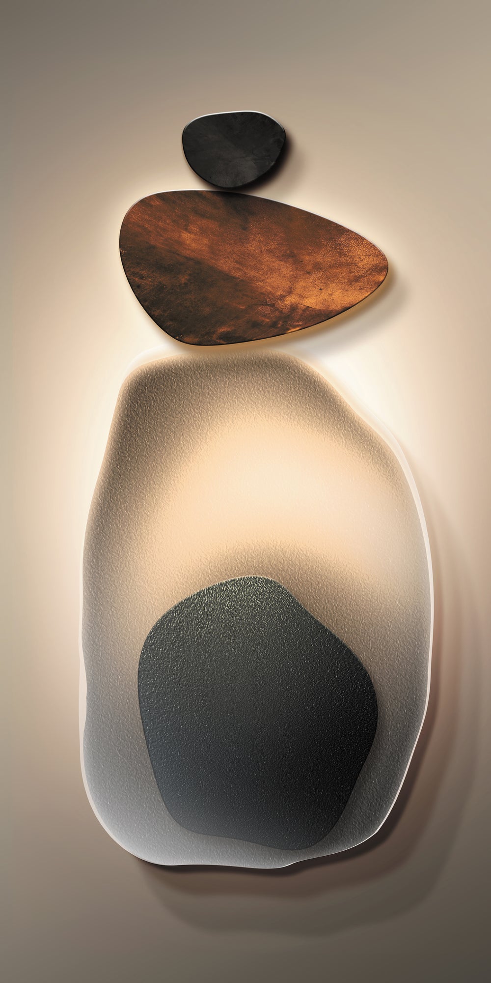 Abstract Wall Art | Stacked Harmony