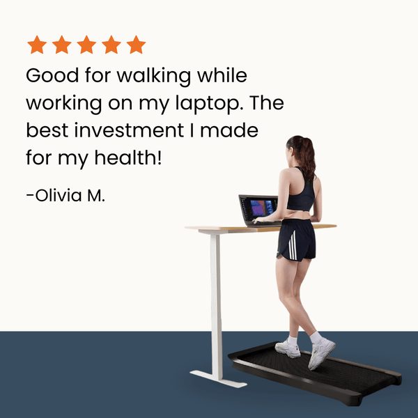 Stride | Ergonomist Walking Pad for Active Workdays with Compact Design ? Boost Productivity and Health 3