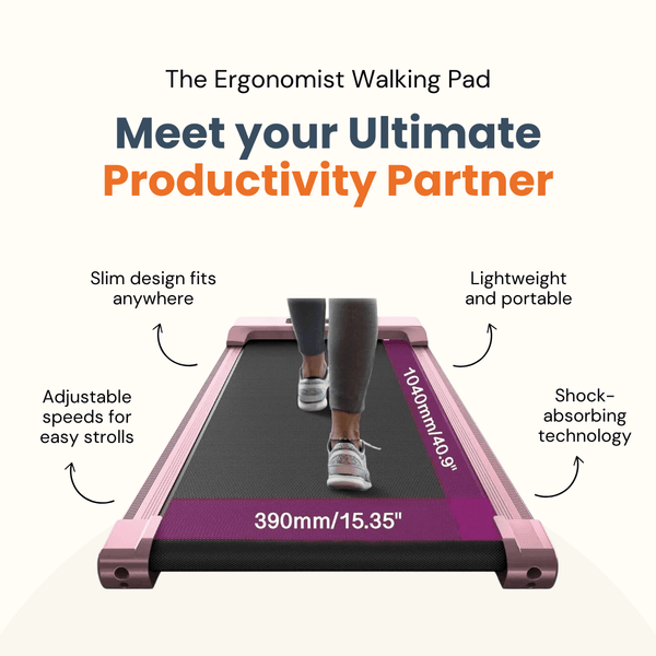 Stride | Ergonomist Walking Pad for Active Workdays with Compact Design ? Boost Productivity and Health 4