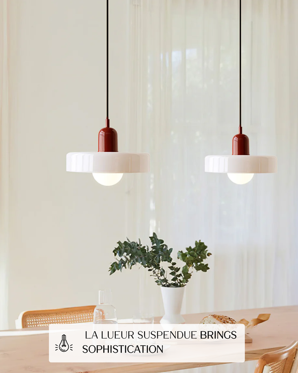 Pendant Ceiling Light - Luretta - Colour Pop Design - Retro Glass Lighting