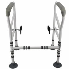 Toilet Support Frame | Adjustable Height Toilet Frame for Elderly | Foldable Design for Easy Storage 6