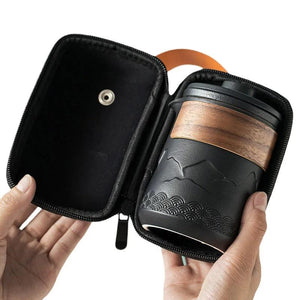 Travel Tea Set | Compact Tea Pot Set with Carrying Bag - Ideal for Outdoor Enjoyment 2