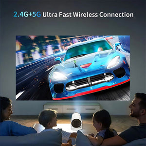 Ultimate Portable Mini Projector with 4K HD Resolution & Bluetooth 5.0 for Stunning Entertainment 7