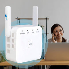 UltraXtend | WiFi Booster with Dual-Band Technology  Seamless Signal Coverage for Every Room 0