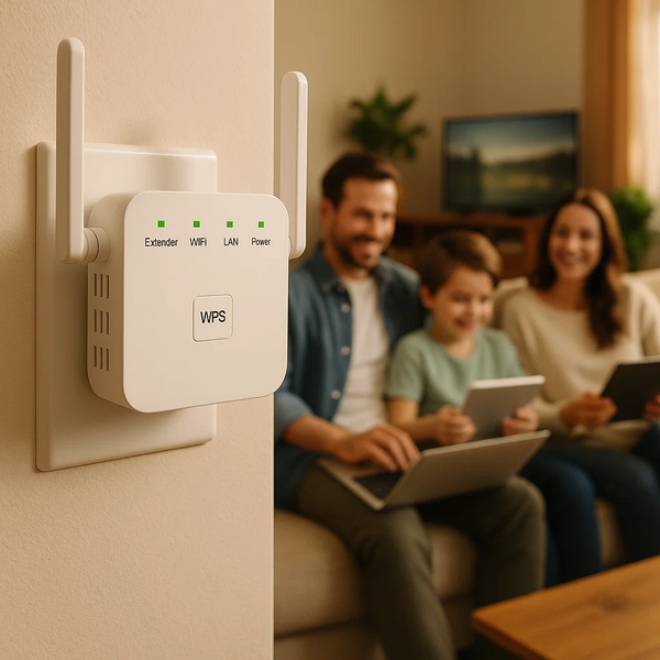 UltraXtend | WiFi Booster with Dual-Band Technology ? Seamless Signal Coverage for Every Room 1