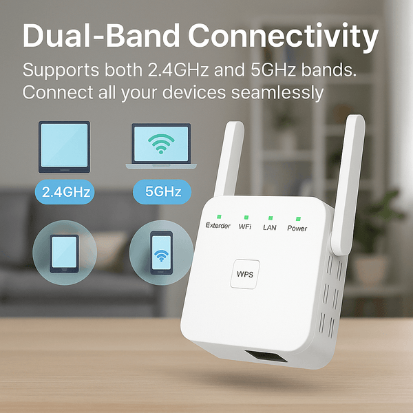 UltraXtend | WiFi Booster with Dual-Band Technology ? Seamless Signal Coverage for Every Room 7
