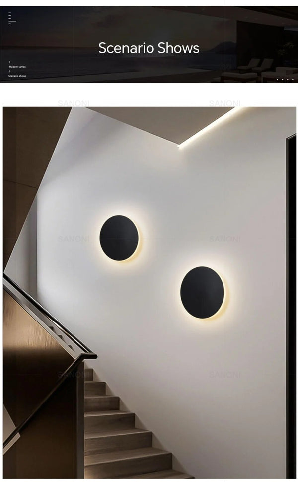 LED Wall Light - Luminex - Modern Round Design - Efficient Home Lighting