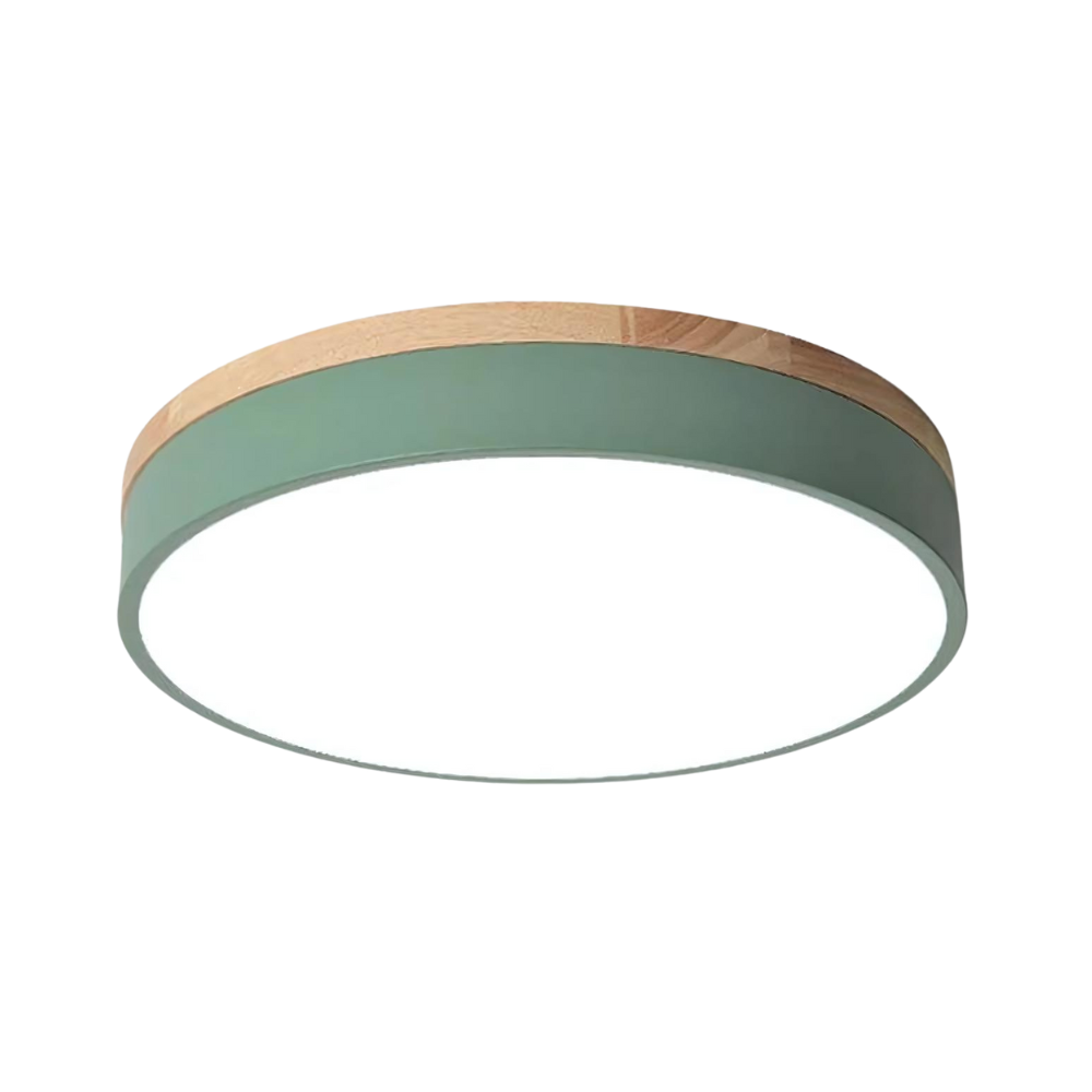Ceiling Light Fixture - Verdora - Scandinavian Modern Style - Wooden LED Lighting