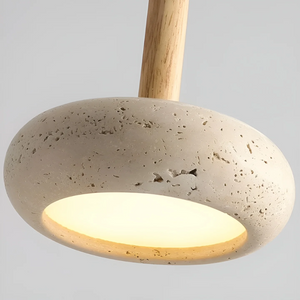 LED Ceiling Lamp - Lumora - Retro Japanese Design - Adjustable Pendant Light