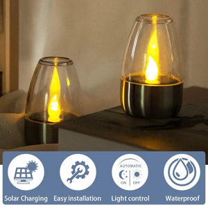 Solar LED Candle Light - Solara - Waterproof Garden Decor - Outdoor Lighting