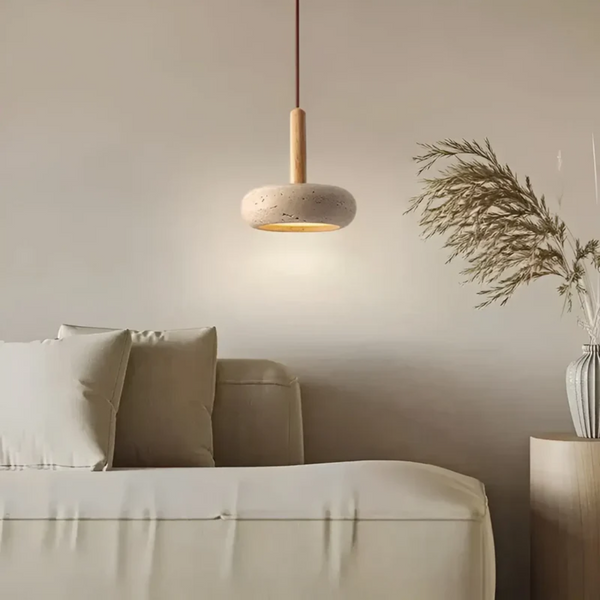 LED Ceiling Lamp - Lumora - Retro Japanese Design - Adjustable Pendant Light
