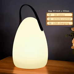 Portable Table Lamp - Luminex - Waterproof LED Light - Cordless Design