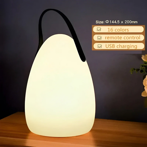 Portable Table Lamp - Luminex - Waterproof LED Light - Cordless Design