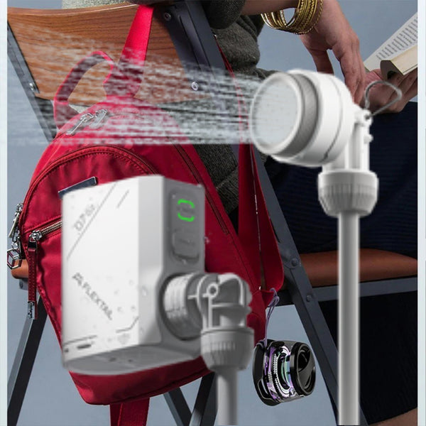 Portable Outdoor Shower – MaxShower Ultralight Rechargeable Camping Shower with Anti-Clog Filter
