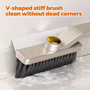 Versatile Cleaning Brush | 360° Rotating Hard Bristle Scrubber for Efficient Tile and Surface Cleaning 1