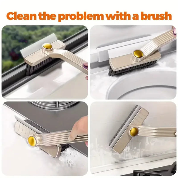Versatile Cleaning Brush | 360° Rotating Hard Bristle Scrubber for Efficient Tile and Surface Cleaning 5