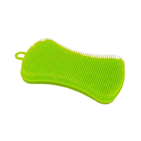 Versatile Silicone Dishwashing Brush Set with Scouring Pad | Multi-Color Kitchen Cleaning Tools 7