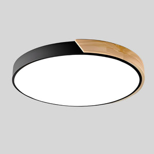 Ceiling Light - LuminaWood - Nordic Wooden Design - LED Circular Lamp