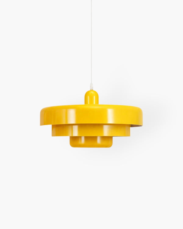 Pendant Ceiling Light - Cascadia - Retro Orange Style - Modern Statement Lighting