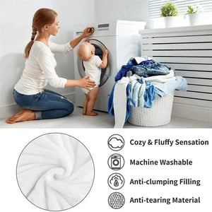 Plush Wool Blanket – Comfora – Ultra Soft Throw – Luxury Home Accessory