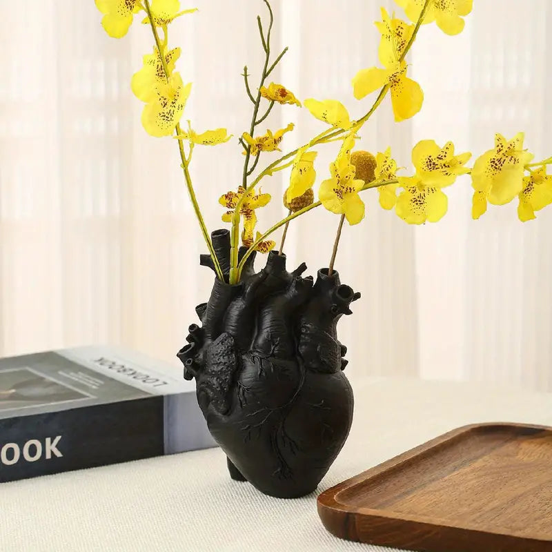 Heart Shaped Vase - Amora - Romantic Flower Display - Modern Home Decor