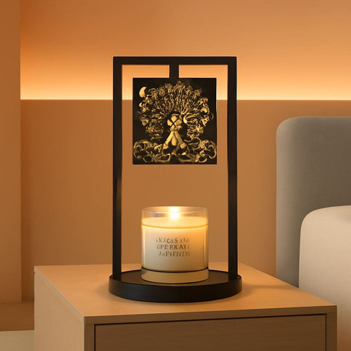 Candle Warmer Lamp With Programmable Dimmer Brightness