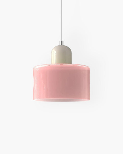 Pendant Ceiling Light - Formiva - Glossy Glass Shade - Retro Modern Design