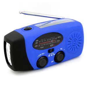 Solentra Emergency Radio - Hand Crank - Solar Charging - 2000mAh Power Bank