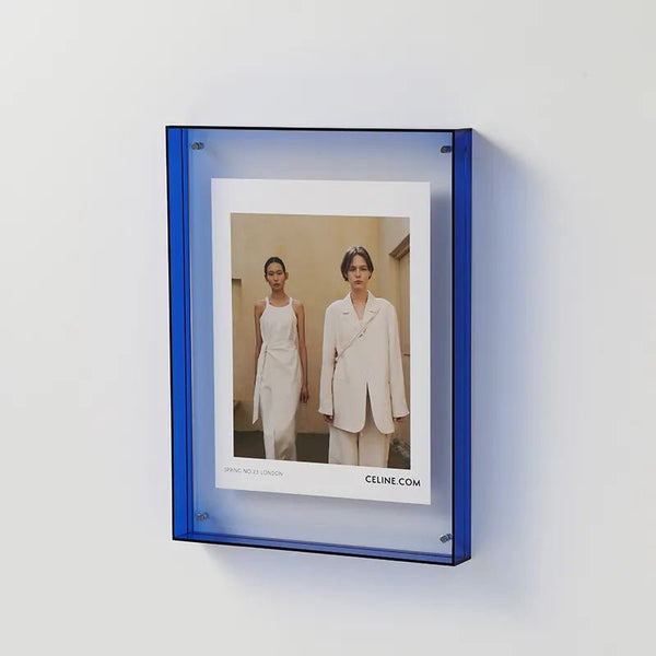Acrylic Picture Frame - Framedix - Colorful Photo Display - Modern Home Decor