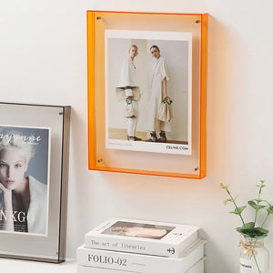 Acrylic Picture Frame - Framedix - Colorful Photo Display - Modern Home Decor