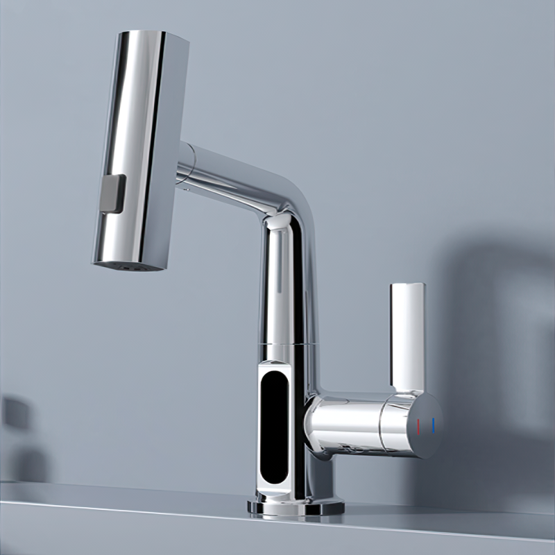 Smart Faucet - Hydronix - Digital Display - 360° Swivel Design