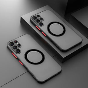 Magnetic Shock‑Resistant Samsung Case – Magnify – Slim MagSafe Compatible – Dual‑Layer Protection