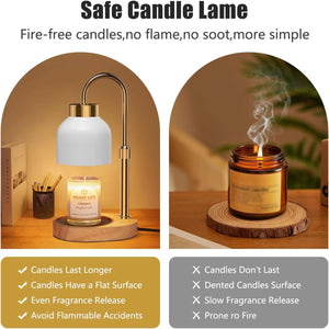 Candle Warmer Lamp With Adjustable Dimmer Brightness