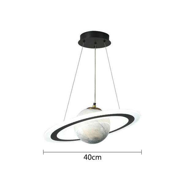 Planet Pendant Light - Cosmixia - Galaxy Ceiling Lamp - Dimmable Room Decor