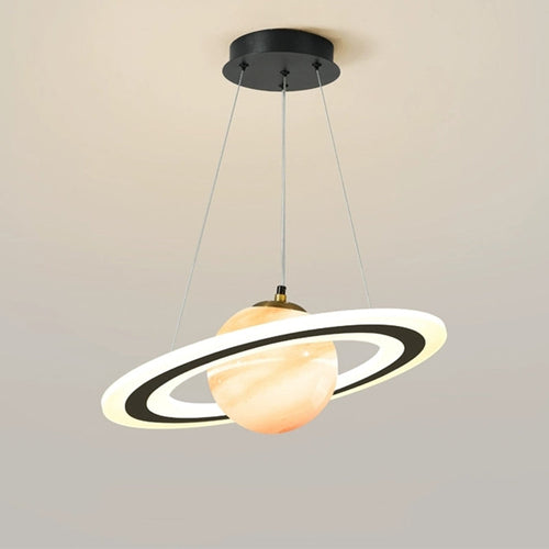 Planet Pendant Light - Cosmixia - Galaxy Ceiling Lamp - Dimmable Room Decor