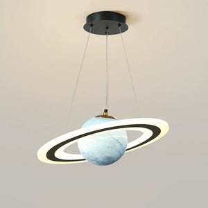 Planet Pendant Light - Cosmixia - Galaxy Ceiling Lamp - Dimmable Room Decor