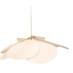 Pendant Light Fixture - Floriva - Petal Design Shade - Modern Ceiling Lamp