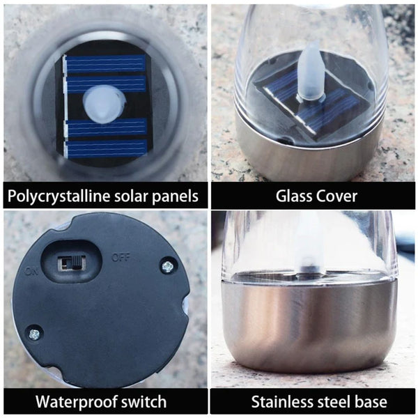 Solar LED Candle Light - Solara - Waterproof Garden Decor - Outdoor Lighting