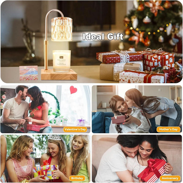 Candle Warmer Lamp Dimmable With Programmable Timer