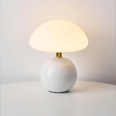 Mushroom Lamp - Lumara - French Cream Design - Adjustable LED Lighting