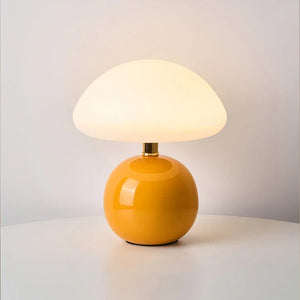 Mushroom Lamp - Lumara - French Cream Design - Adjustable LED Lighting