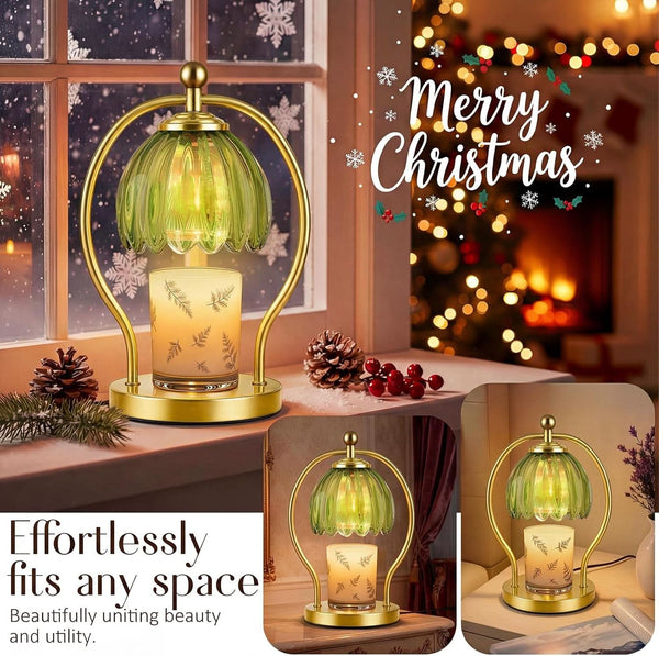 Candle Warmer Lamp Dimmable Timer Vintage Amethyst
